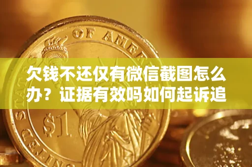 济南欠钱不还仅有微信截图怎么办？证据有效吗如何起诉追回欠款？