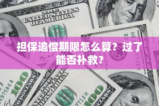 济南担保追偿期限怎么算？过了能否补救？